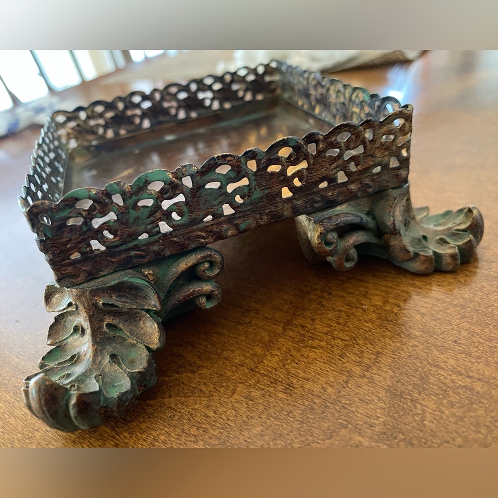 Ornate Metal Display Stand